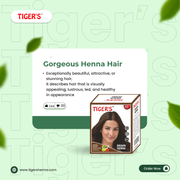 Goregeous Henna Hair Color Insta Post